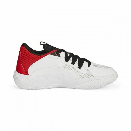 Basketball Shoes for Adults Puma Court Rider Chaos White image 5