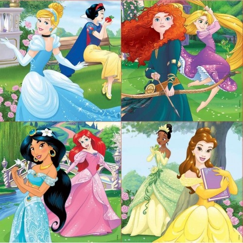 4-Puzzle Set   Disney Princess Magical         16 x 16 cm image 5