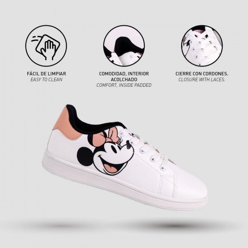 Sports Trainers for Women Minnie Mouse White image 5