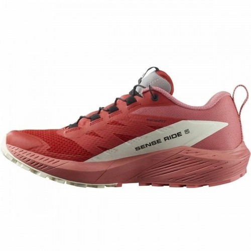 Sports Trainers for Women Salomon Sense Ride 5 Moutain Red image 5
