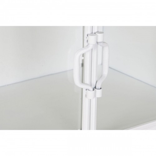 Вспомогательная мебель DKD Home Decor Белый Металл Стеклянный 120 x 35 x 80 cm image 5