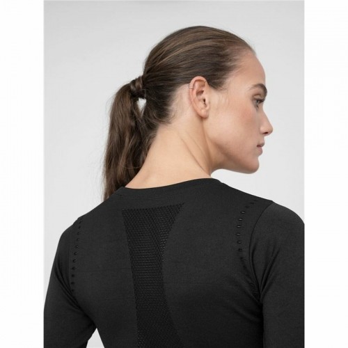 Women's long sleeve T-shirt PURE FORCE H4Z22 TSDLF010  4F Black Multicolour (M/L) image 5