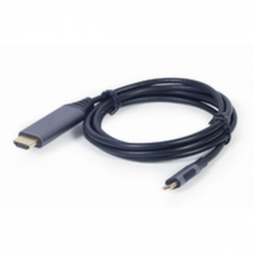 HDMI to DVI adapter GEMBIRD CC-USB3C-HDMI-01-6 Black/Grey 1,8 m image 5