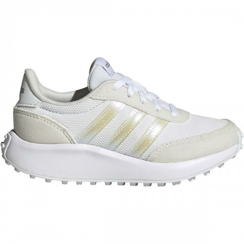 Sporta Bikses Sievietēm Adidas 70S K HR0295 Balts Dāma image 5