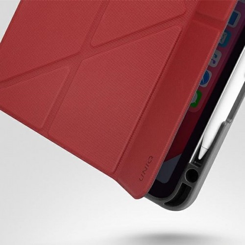 UNIQ etui Transforma Rigor iPad Air 10,9 (2020) czerwony|coral red Atnimicrobial image 5