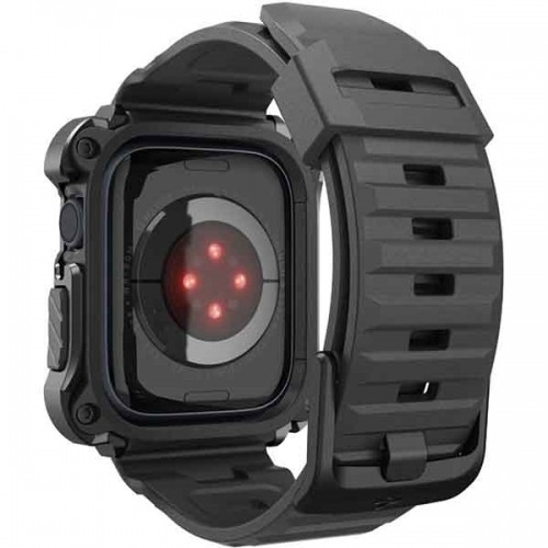 Spigen Tough Armor PRO Apple Watch 7|8 45mm czarny|metal black ACS05237 image 5