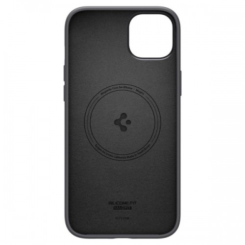 Spigen Silicone Fit iPhone 14 Plus 6,7" MAG Magsafe czarny|black ACS04920 image 5