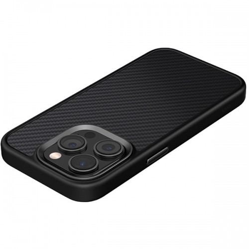 UNIQ etui Keva iPhone 15 Pro Max 6.7" Magclick Charging czarny|carbon black image 5
