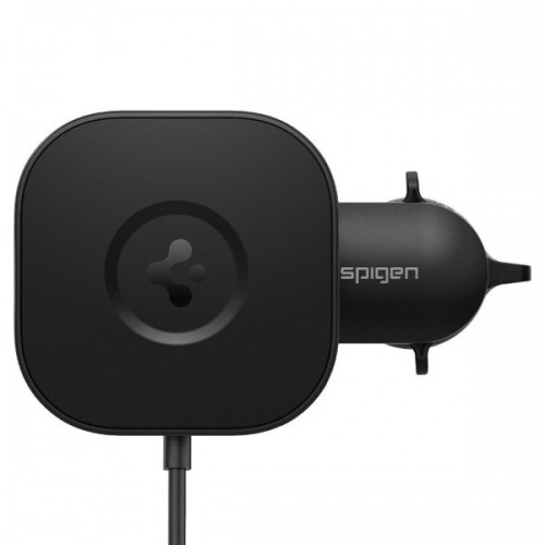 SPIGEN ITS12W ONETAP MAGNETIC MAGSAFE VENT CAR CHARGER 7.5W BLACK image 5