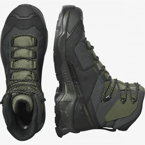 Hiking Boots Salomon Quest Element Gore-Tex Black Green image 5