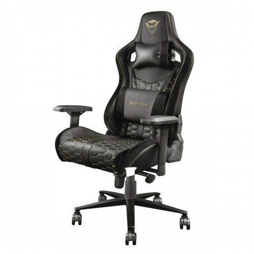 Gaming Chair Trust GXT 712 Resto Pro Yellow Black image 5