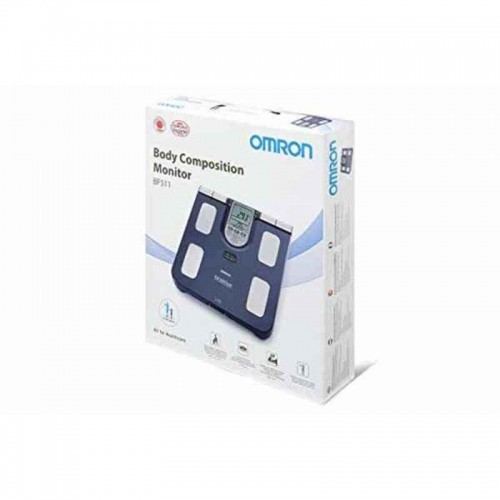 Digital Bathroom Scales Omron BF511 Body Fat Ratio Blue image 5