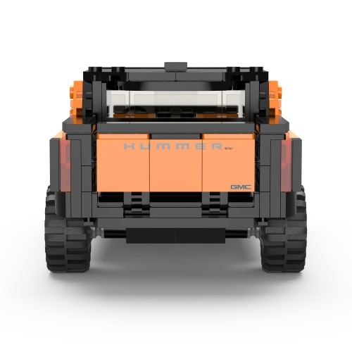 RASTAR 1:30 assemble car model Hummer EV, assort., orange/yellow, 454 parts, 93700 image 5