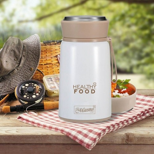 Thermos Feel Maestro White Stainless steel Plastic 800 ml image 5