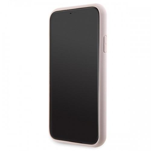Guess GUHCN61P4TDSCPP iPhone 11 | Xr 6.1" różowy|pink hardcase Crossbody 4G Metal Logo image 5