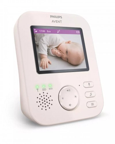 Philips Avent Digitālā video mazuļu uzraudzības ierīce ar 3.5 collu krāsu ekrānu - SCD881/26 image 5