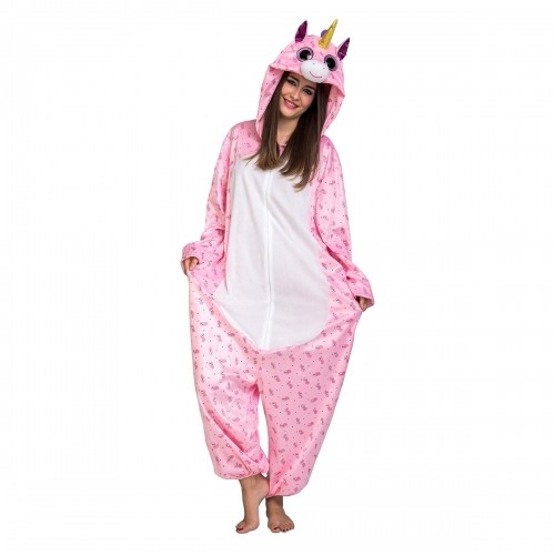 Costume for Adults My Other Me Big Eyes Unicorn Pink image 5