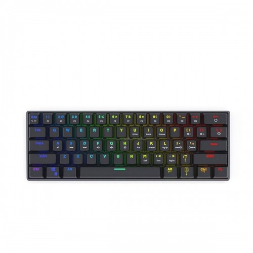 Keyboard Savio BLACKOUT Black Multicolour English QWERTY image 5