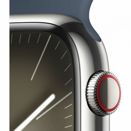 Viedpulkstenis Apple Series 9 Zils Sudrabains 45 mm image 5
