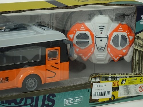 Adar Radio vadāmāis trolejbuss (4 funkcijas, gaisma) ar baterijām 28 cm 579347 image 5