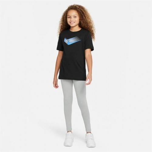 Детский Футболка с коротким рукавом Nike Sportswear Чёрный image 5