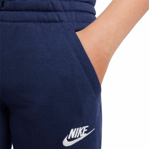 Children's Tracksuit Bottoms Nike Sportswear Club Fleece Blue image 5