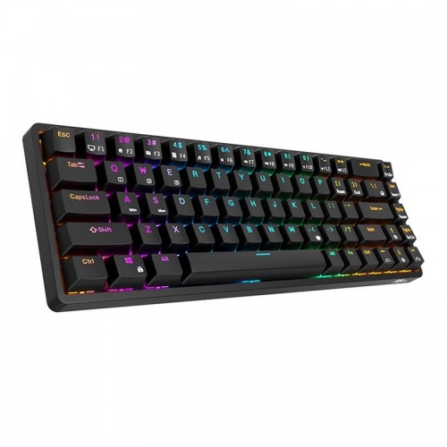 Mechanical Keyboard Royal Kludge RK837 RGB, Red switch (black) image 5