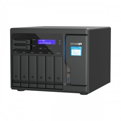 Network Storage Qnap TS-855X-8G Black image 5