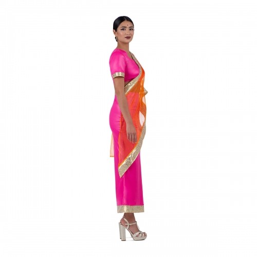 Costume for Adults My Other Me Hindu Orange Pink image 5