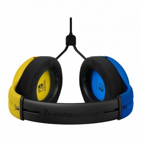 Headphones with Microphone PDP 500-162-YLBL-NA Yellow Blue Black image 5