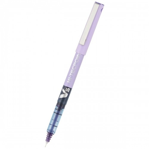 Šķidrās tintes pildspalva Pilot V-5 Hi-Tecpoint Violets 0,3 mm (12 gb.) image 5