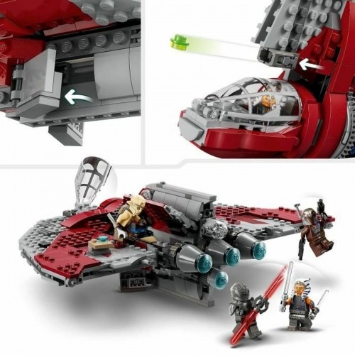 Playset Lego Star Wars 75362 Ahsoka Tano's T6 Jedi Shuttle 599 Daudzums image 5