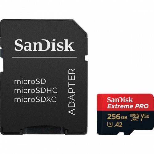 Карта памяти микро SD SanDisk Extreme PRO 256 GB image 5