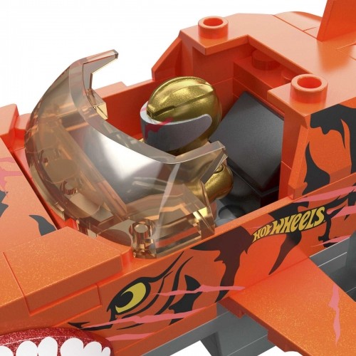 Строительный комплект Hot Wheels Mega Construx - Smash & Crash Shark Race 245 Предметы image 5