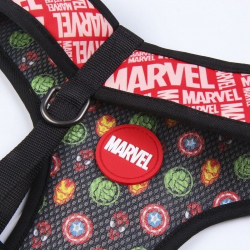 Dog Harness Marvel Reversible Red XS image 5