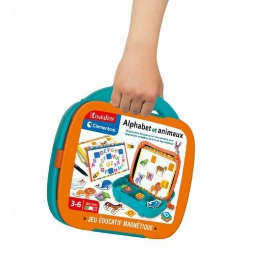 Настольная игра Clementoni Magnetic Letters & Animals Case (FR) image 5