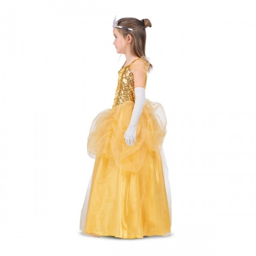Маскарадные костюмы для взрослых My Other Me Жёлтый Принцесса Belle (3 Предметы) image 5