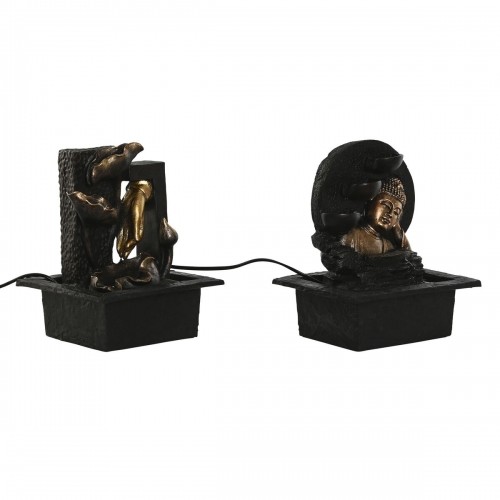 Fountain Home ESPRIT Resin Buddha Oriental 21 x 19 x 27 cm (2 Units) image 5