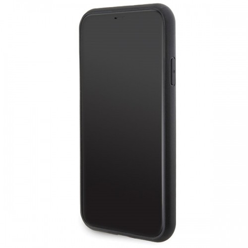 Karl Lagerfeld KLHCN61PQKPMK iPhone 11 | Xr 6.1" czarny|black hardcase Quilted K Pattern image 5