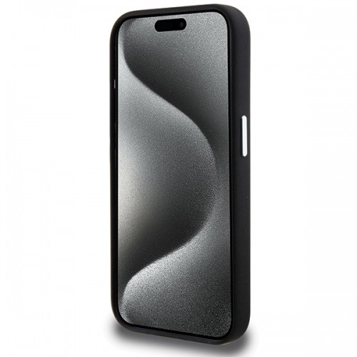 BMW BMHMP15XSILBK2 iPhone 15 Pro Max 6.7" czarny|black Signature Liquid Silicone MagSafe image 5