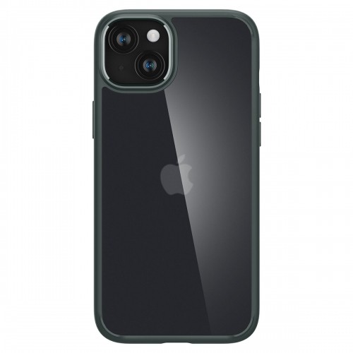Apple Spigen Ultra Hybrid case for iPhone 15 - dark green image 5