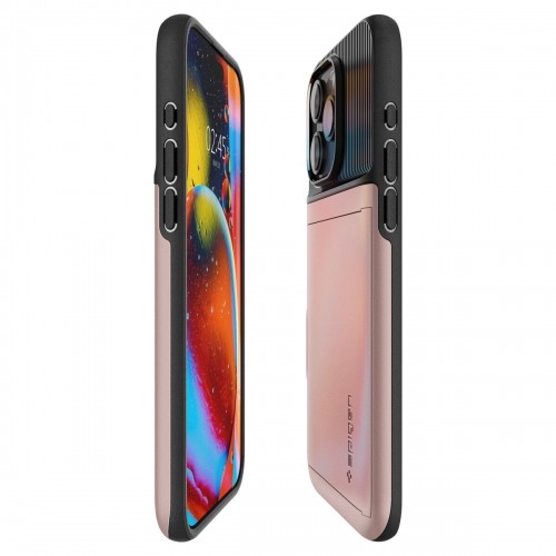 Apple Spigen Slim Armor CS case for iPhone 15 Pro - pink image 5