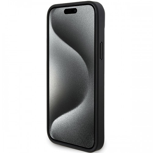 Mercedes MEHMP15M23RCMK iPhone 15 Plus 6.7" czarny|black hardcase Smooth Leather MagSafe image 5