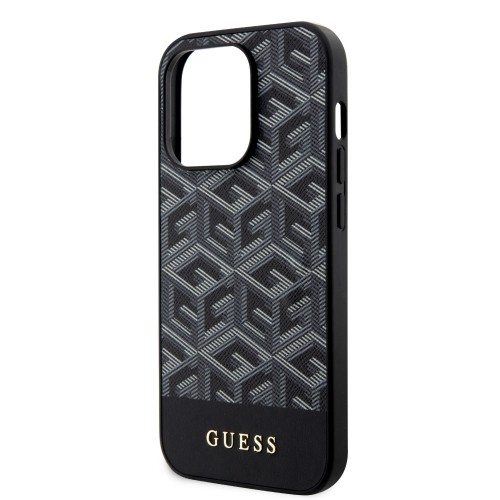 Guess PU G Cube MagSafe Case for iPhone 15 Pro Black image 5