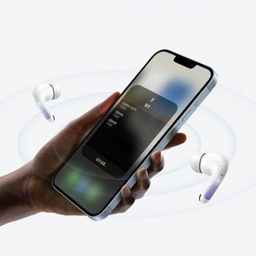 USAMS Słuchawki Bluetooth 5.3 TWS X-don series bezprzewodowe biały|white BHUENCXD02 (US-XD19) image 5