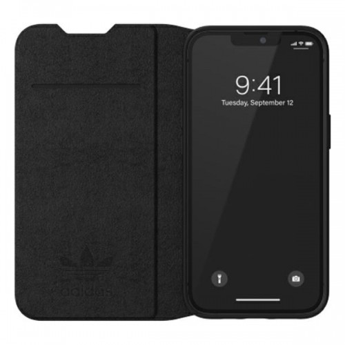 Adidas OR Booklet Case BASIC iPhone 13 6,1" czarno biały|black white 47086 image 5