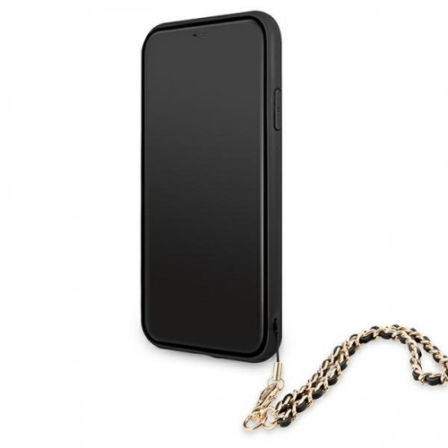 Guess Saffiano Chain - Etui iPhone 11 (czarny) image 5