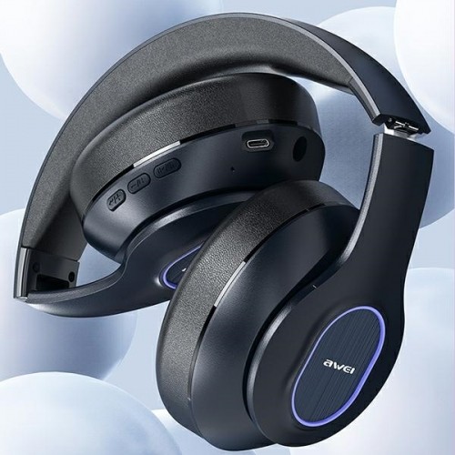 Awei Słuchawki Bluetooth A100BL Nauszne Black image 5