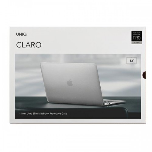 UNIQ etui Husk Pro Claro MacBook Pro 13 (2020) przezroczysty|dove matte clear image 5