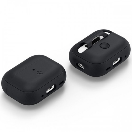 Spigen Silicone Fit Strap AirPods Pro 1|2 czarny|black ACS05479 image 5